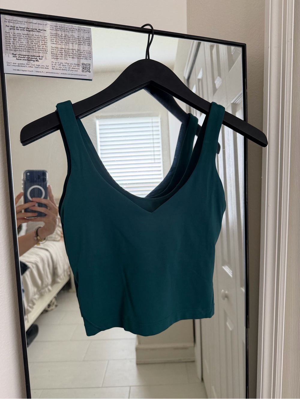 Women’s Deep Teal align tank